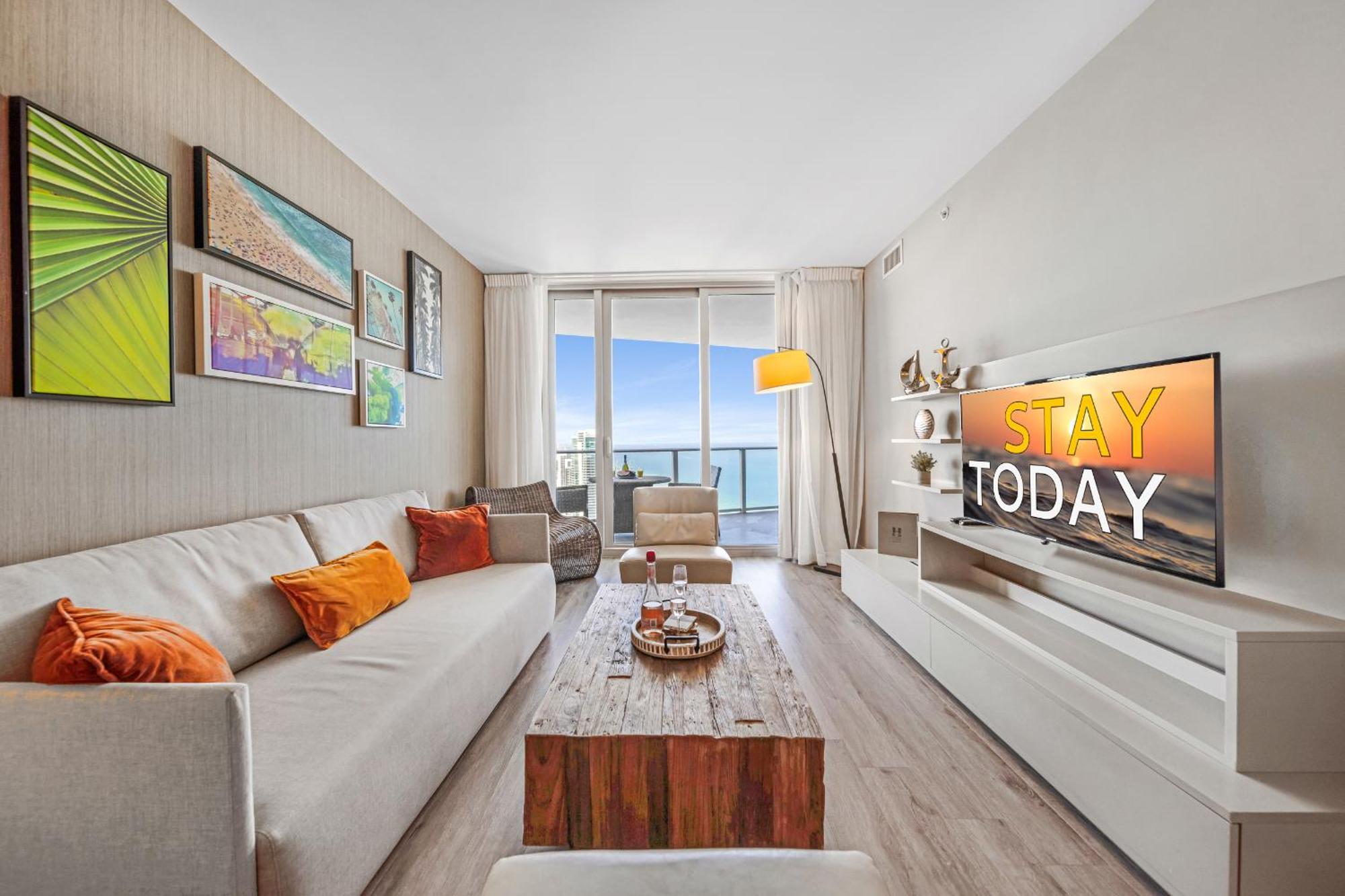 Splendid Resort - Oceanview 1Bdr & 1Ba Apt Right On The Beach, Heated Pool, Gym Hollywood Exteriör bild
